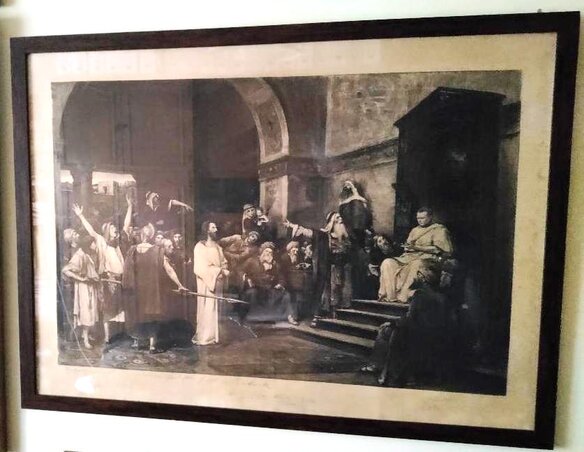 A nemrég Péterváradon előkerült, Munkácsy által dedikált metszet ma egy újvidéki gyűjtő lakását díszíti