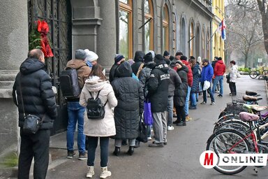 A sorbanállás utolsó percei (Fotó: Gergely Árpád felvétele)