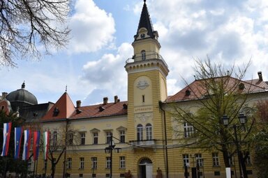 A nagykikindai városháza (Fotó: Vidács Hajnalka)