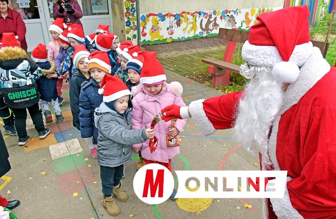 Különleges vendég érkezett a palicsi gyerekekhez (Gergely Árpád archív felvétele)