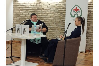 Máriás Endre és Lackó Varjú Sára a könyvbemutatón/Fotó: Lukács Melinda