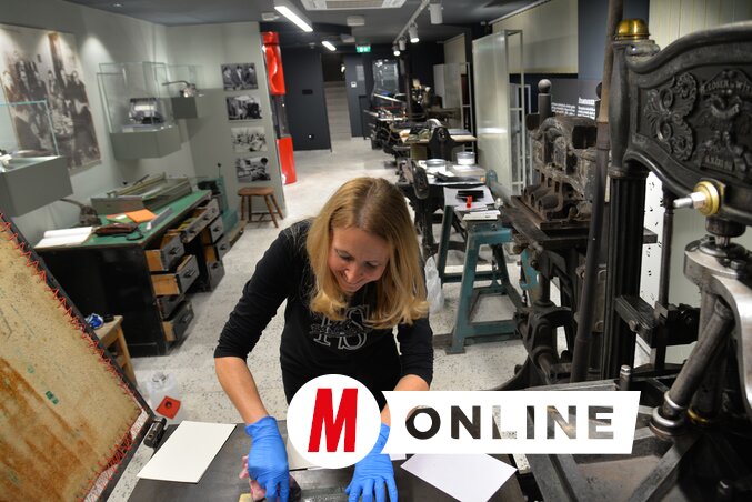 A múzeum izgalmas részét képezik a nyomda fejlődéstörténetét bemutató eszközök is/Dávid Csilla