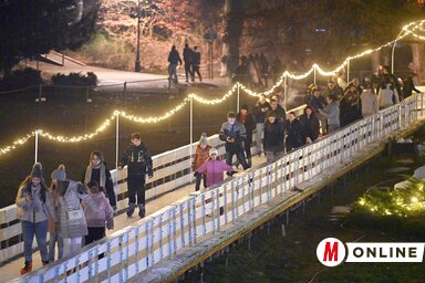 Újvidék talán legnépszerűbb téli rendezvénye, a Jégerdő az idén jubilál (Fotó: Ótos András tavalyi felvétele)