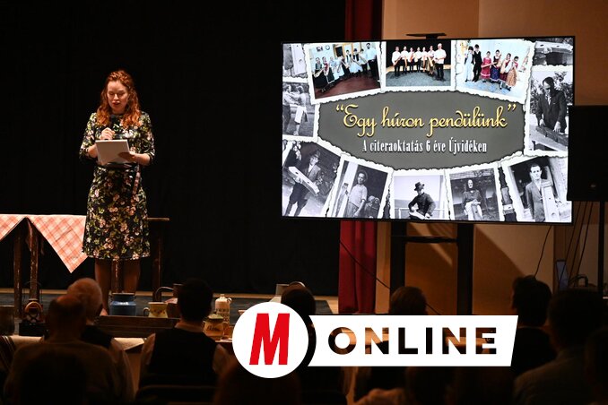 Orovec Krisztina műsorvezető (Ótos András felvétele)