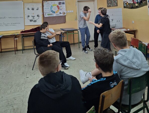 A mozgás és a kreativitás segíti a mélyebb megértést és az önkifejezést /Blazsanyik Zsaklina archívuma