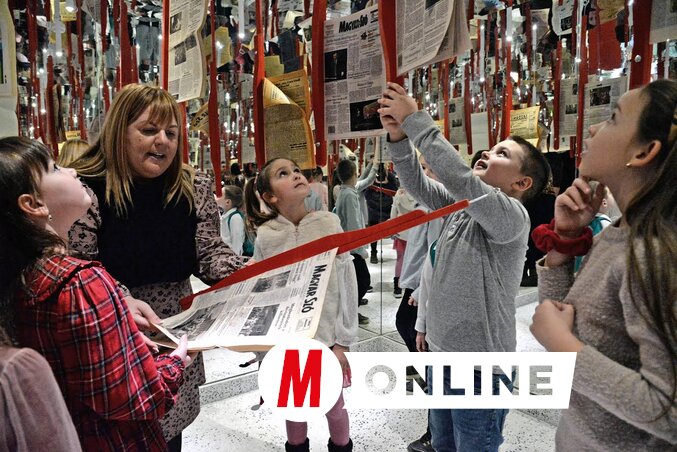 Kíváncsi tekintetek és felfedezésre váró történetek a Magyar Szó Sajtó- és Nyomdamúzeumában/Dávid Csilla