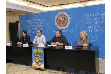 Vladimir Grbić, Ralbovszki Csaba, Kovács Nemes Andor, Olja Đorđević/Fotó: Dér Dianna