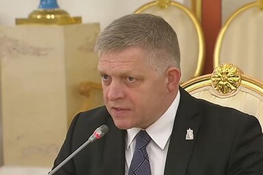 A szlovák miniszterelnök szerint az EU azért akadályozza Szerbia csatlakozását, mert az ország túl büszke, magabiztos és szuverén (Fotó: Screenshot/YouTube/Kremlin)