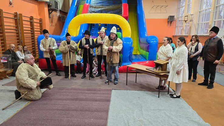 Életre kelt a karácsonyi mese (Varga Zoltán felvétele)