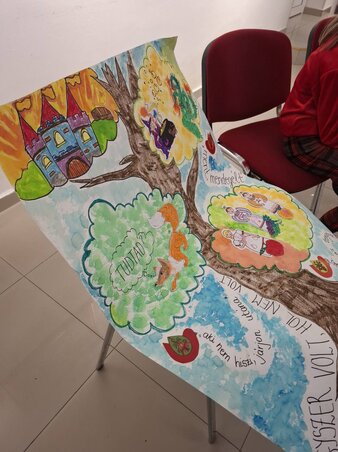 A mesebeli utazás térképe mutatta az utat a várpalotáig (Fotó: Kultúr Kavalkád)