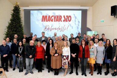 A Forum Nyomda közössége hatvannyolc év elhivatottságot ünnepel  (Fotó: Dávid Csilla)