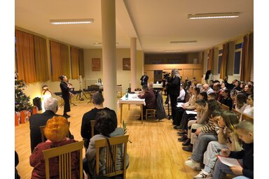 Az énekversenyen meghitt hangulat uralkodott/Fotó: Dér Dianna