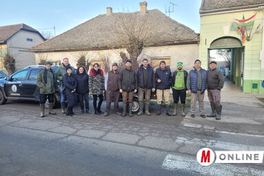 Az akció résztvevői (Fotó: Lakatos János felvétele)