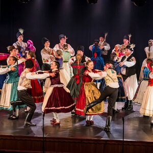 Az Ifjúsági Táncegyüttes a szakmai minősítést adó Néptáncosok Területi Bemutató Színpadán is lenyűgözték a közönséget/Fotó: Sörfőző Kornél