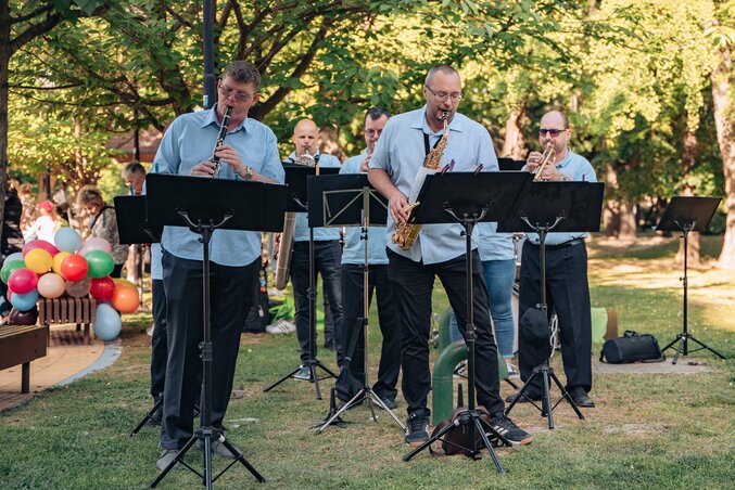 A fúvószene nem csak a karácsonyt teszi még színesebbé, hiszen a májusi ünnepek elengedhetetlen része volt egykoron/Herédi Krisztián felvétele