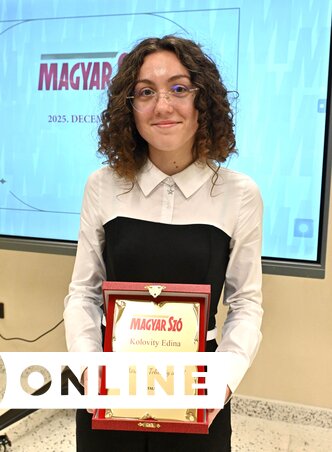 Az elismerés büszke tulajdonosa azt vallja, hogy a kitartó munka idővel meghozza gyümölcsét/Ótos András felvétele