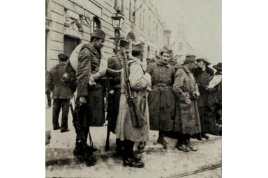 Pécs szerb megszállása (a pécsi Janus Pannonius Múzeum gyűjteményéből)