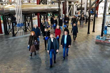 Az új hőtelep eleinte 7000 háztartás fűtését látja el, később bővítik kapacitását (Fotó: novisad.rs)