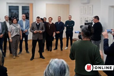 Bájity Borisz, a pártszervezet elnöke beszámolt a VMSZ székvárosi sikereiről (Fotó: Szeli Balázs felvétele)