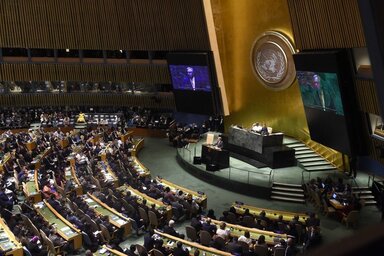 Munkában az ENSZ Közgyűlése (Fotó: MTI)