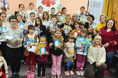 A csoportkép az első nap végén készült (Fotó: Caritas)