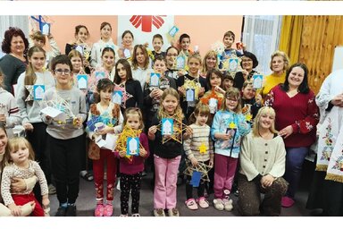 A csoportkép az első nap végén készült (Fotó: Caritas)