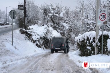 Csúszós utak, fagyos éjszakák (Dávid Csilla felvétele)