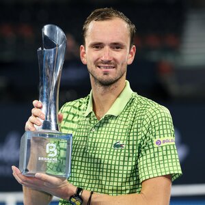 Beta/AP - Danil Medvegyev a birsbane-i serleggel