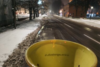 Éjszakai sózás Topolyán (Fotó: Komgrad Kommunális Közvállalat)