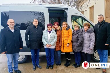 Az új minibusz jó szolgálatot tesz a sérült fiataloknak (Fotó: Bajić Jenei Klementina felvétele)