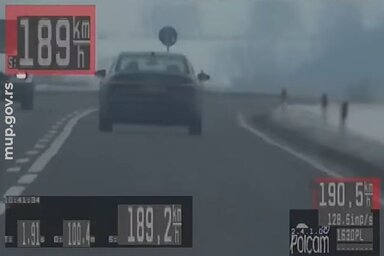 A sofőrt azonnal kizárták a forgalomból (Fotó: Screenshot/Facebook/MUP)