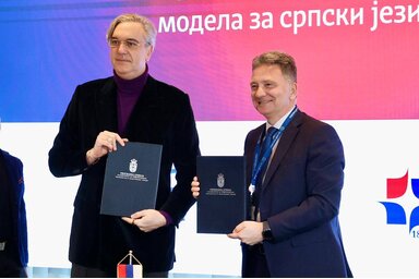 Marko Čadež és Mihailo Jovanović (Fotó: Beta)