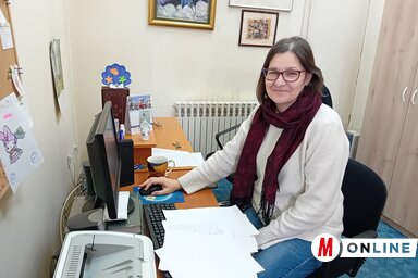 Pintér Andrea, a Szenttamási Népkönyvtár igazgatója (Fotó: Paraczky László)