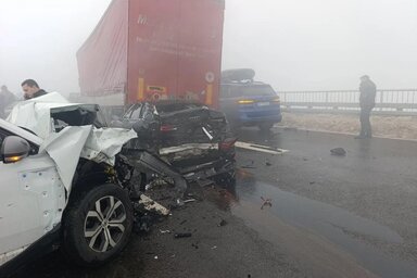 A balesetben egy személy életét vesztette, többen megsérültek (Fotó: Printscreen/192_rs/Instagram)