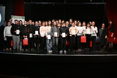 A diákok a regényolvasási verseny döntőjén/Fotó: VMPE/Lukács Attila