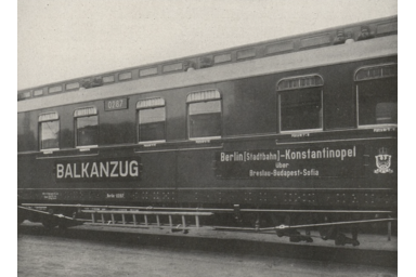 A Balkánvonat egy kocsija / Fotó: wikipedia.org