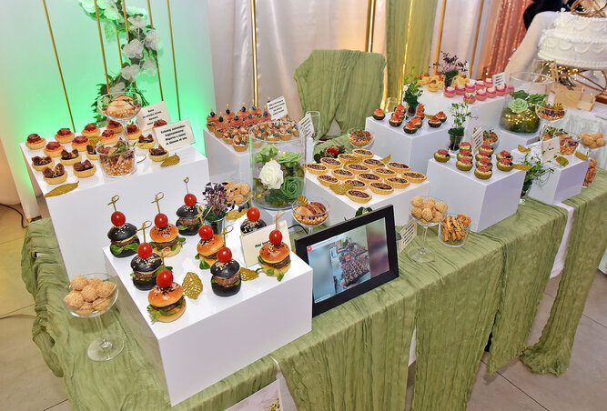 Cateringszolgáltatás is volt, ez egyre népszerűbb a jegyespárok körében