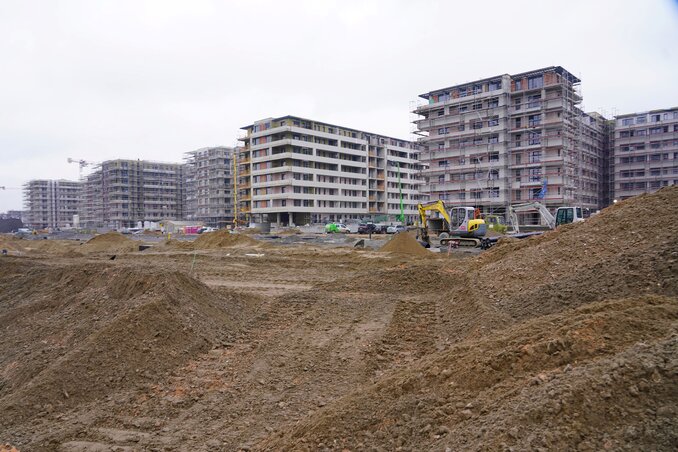Új lakónegyed is épül a rendezvénynek köszönhetően (Fotó: Facebook EXPO 2027 Belgrade)