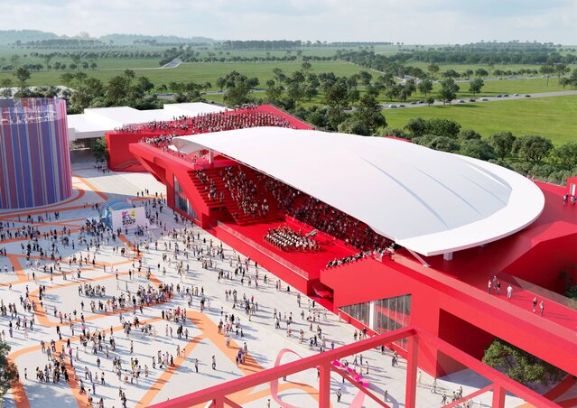 A sport, a zene és a játék egy helyen (Fotó: EXPO 2027)