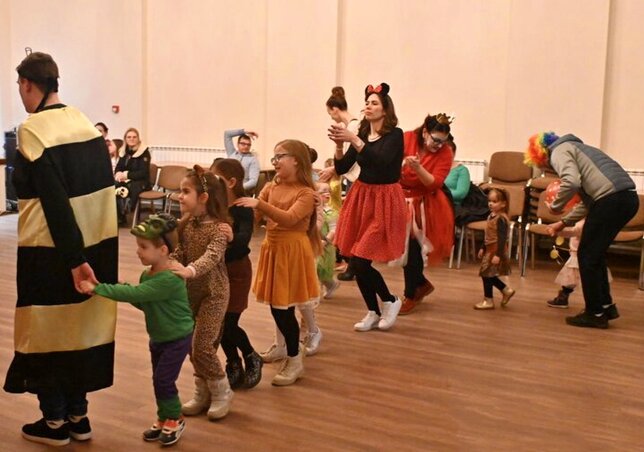 A jelmezbálok a gyermekek körében a legnépszerűbbek / Fotó: Ótos András