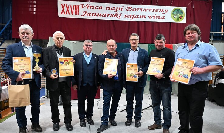 A díjazottak egy része