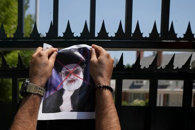 A tagországok külügyminisztereinek egynapos tanácsülését követően Kaja Kallas kijelentette: az elnyomás Iránban sem maradhat válasz nélkül (Fotó: Beta/AP)