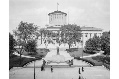Az ohiói törvényhozás épülete az 1900-as évek elején / Fotó: wikipedia.org