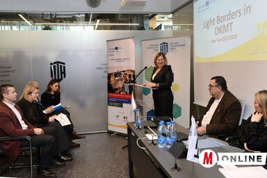 Lálity Urbán Emese: A projekt teljes mértékben összhangban áll a VMSZ, valamint a szerb és a magyar kormány törekvéseivel (Fotó: Dávid Csilla)