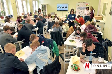 A tanulók több szakterületen is összemérték tudásukat (Gergely Árpád felvétele)