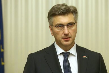 Andrej Plenković (Fotó: Beta)