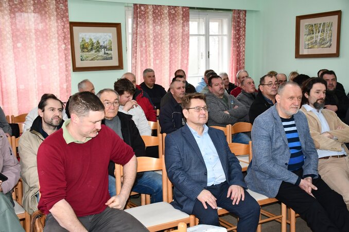 Az előadást szépszámú érdeklődő kísérte figyelemmel (Fotó: Paraczky László)