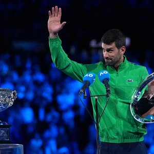 Az Australian Openen idén rekordpénzdíjat osztottak, a döntőbe jutásért 2,2 millió ausztrál dollár járt (Fotó: Beta/AP)