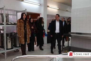 A felújított konyha lenyűgözte a vendégeket (Fotó: Vidács Hajnalka felvétele)