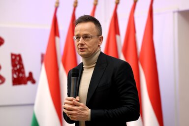 Szijjártó Péter leszögezte, hogy Közép-Európában világos, hogy ha az amerikaiak és az oroszok jó viszonyban vannak egymással, akkor a térség is biztonságban van (Fotó: MTI)